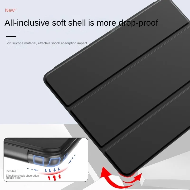 Smart Case For Huawei MatePad 11.5 2025 Case 11.5inch TXZ-W09 Leather Magnetic Folding Stand Soft TPU Back Funda Tablet Coque
