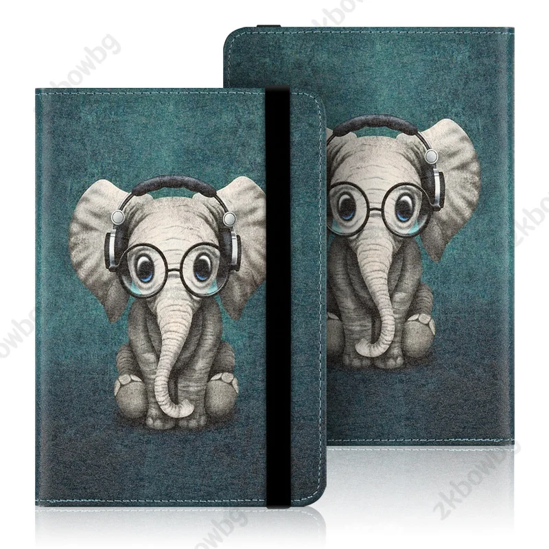 Universal Case for BQ Cervantes 3 4 HD Touch Light 2 Ereader Woxter Scriba 195/Tagus Da Vinci/SPC/Sunstech 6 Inch Ebook Cover