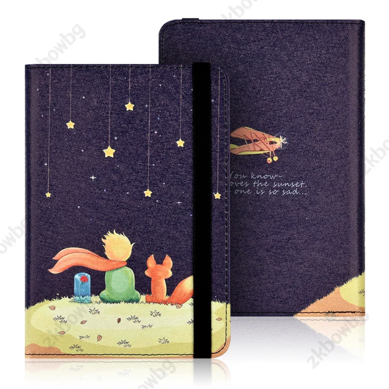 Universal Case for BQ Cervantes 3 4 HD Touch Light 2 Ereader Woxter Scriba 195/Tagus Da Vinci/SPC/Sunstech 6 Inch Ebook Cover