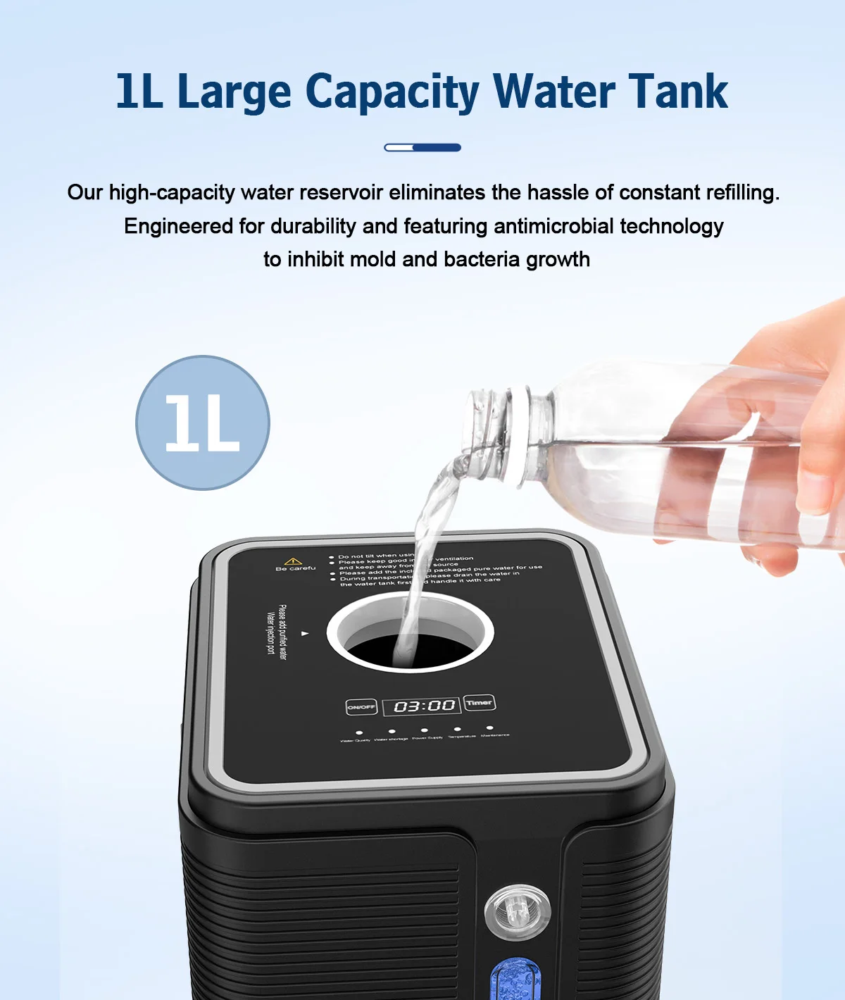 Suyzeko H2 Inhaler 200ML:Pure Hydrogen Water Generator Wodoru,Inhalator Wodorowy,Home Care Wellness,Free Portable Carry Bag