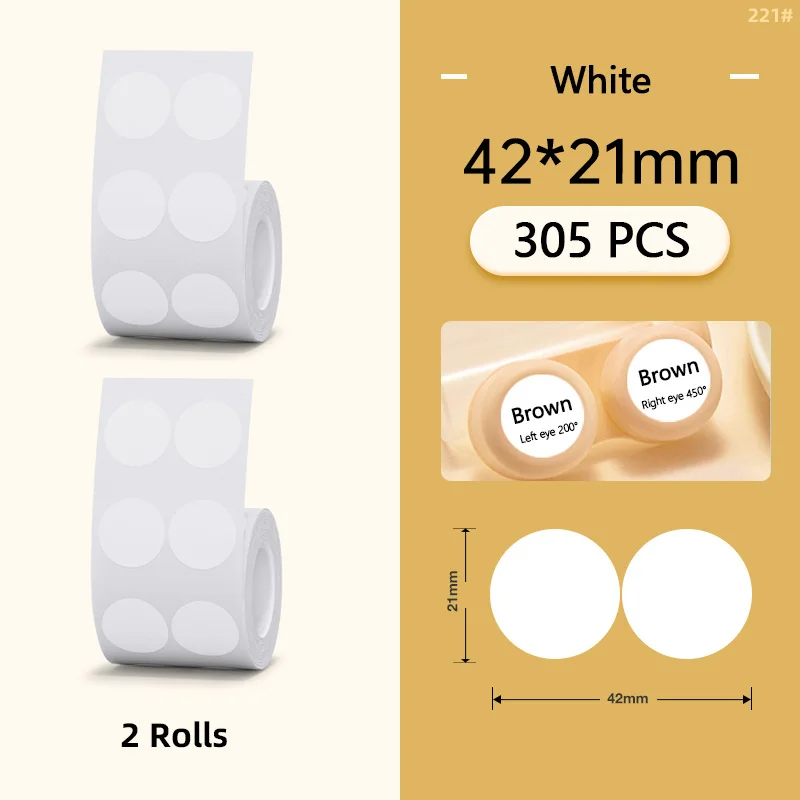 Niimbot B1 Cartoon Pattern For B21 B203 B3S Smart Portable Label Printer Thermal Label Paper Waterproof Stickers Fast Printing