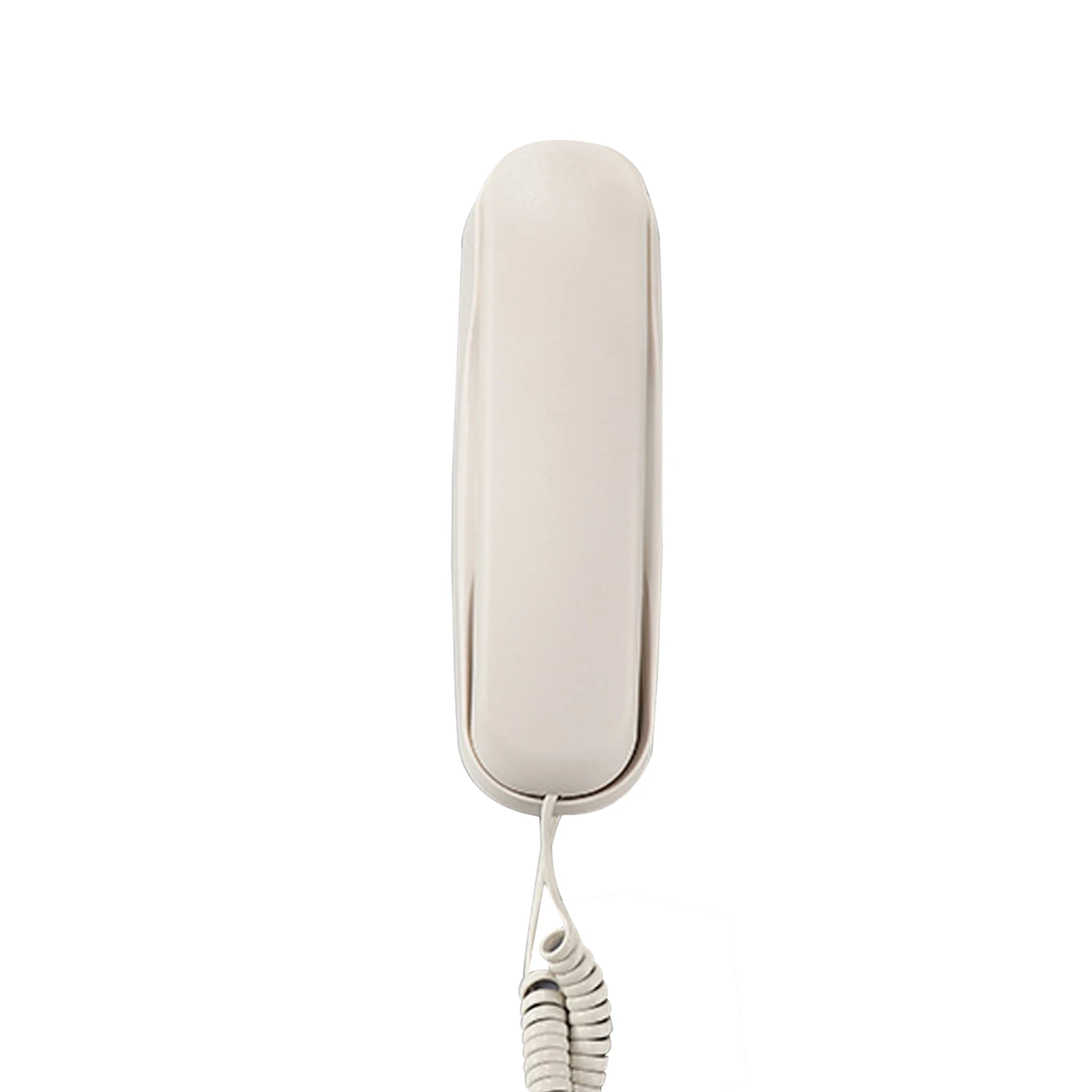 Corded Wall Phone, Slim Trimline Phone for Hotel, Landline Wall Telephone Set for Home/Bathroom/School/Office
