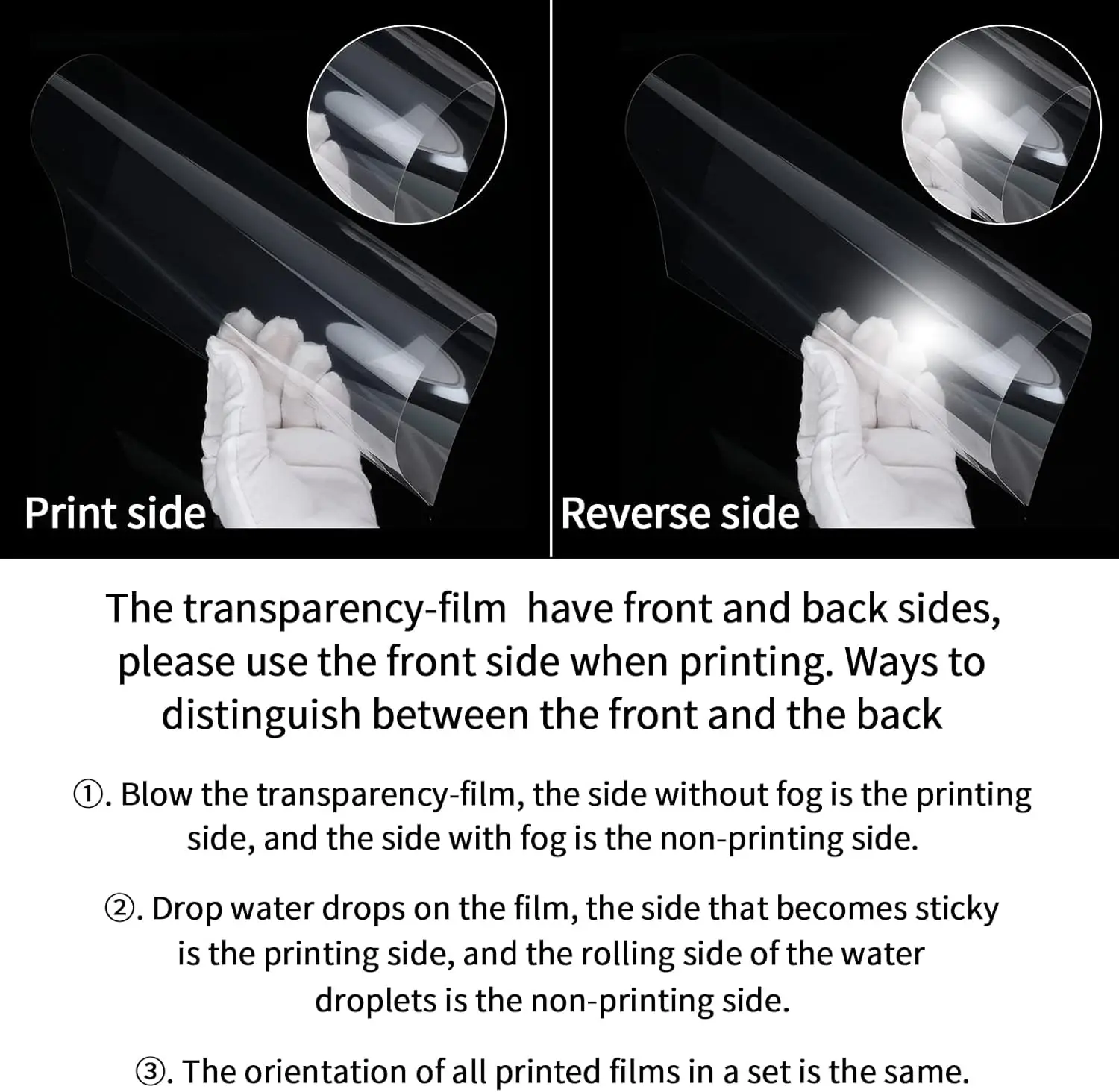 20Pcs A4 Inkjet Printing Transparent Film for Silk Screen Printing Stencil Paper for Crafting Projector Slide 4.5mil 100% Clear