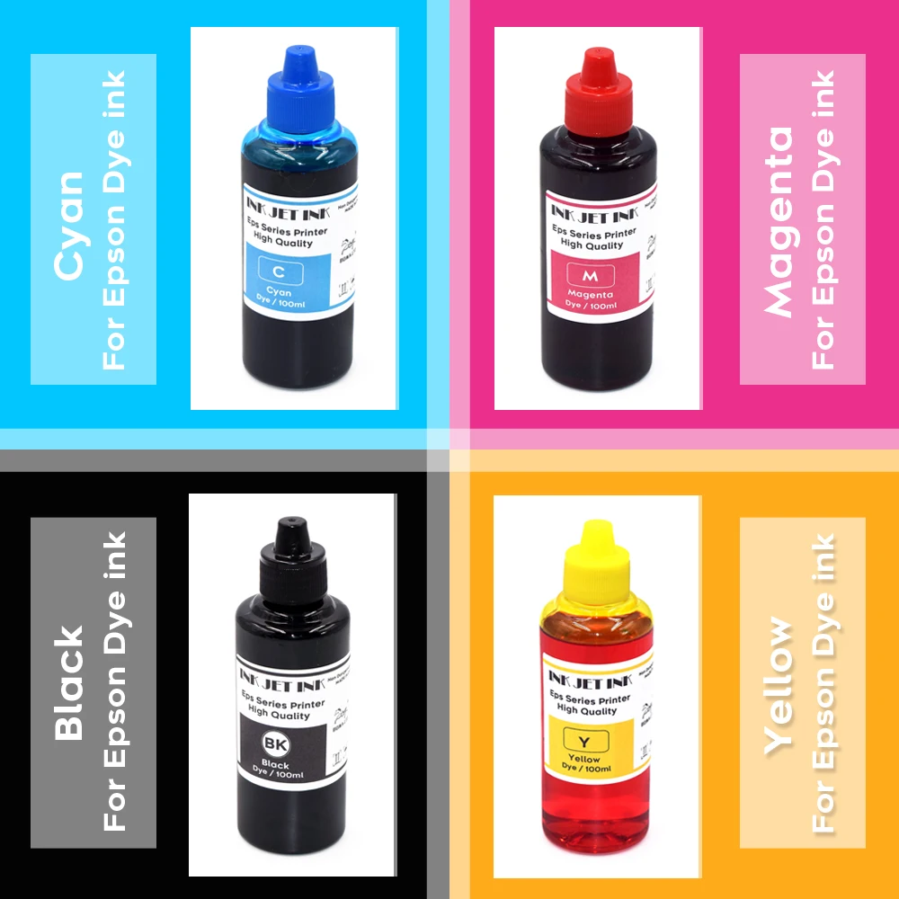 T604 604 604XL Refill Dye Ink For Epson XP-2200 XP-2205 XP-3200 XP-3205 XP-4200 XP-4205 WF-2910 WF-2930 WF-2935 WF-2950 Printer