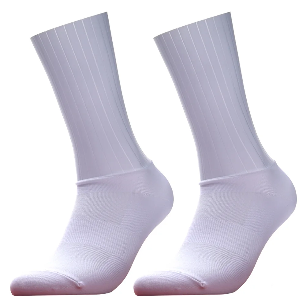 New Bike Team Aero Socks Seamless Anti Slip Cycling Socks Road Bicycle Socks Outdoor Racing Bike Compression Sport Socks