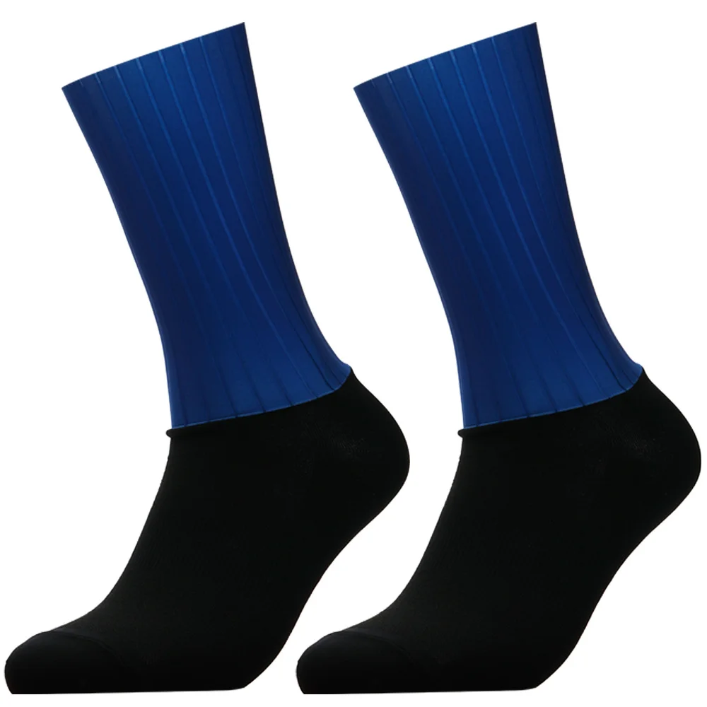 New Bike Team Aero Socks Seamless Anti Slip Cycling Socks Road Bicycle Socks Outdoor Racing Bike Compression Sport Socks