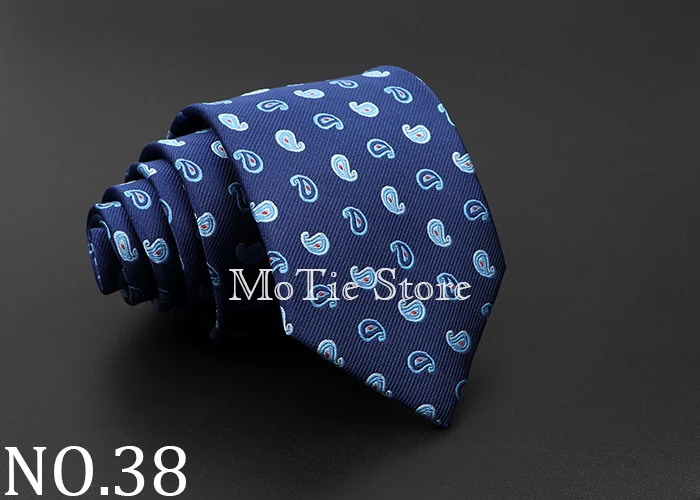 Classic Dots Neck Ties For Men Casual Suits Necktiie Gravatas Red Blue Mens 8cm Neckties For Business Wedding shirt Dress Tie