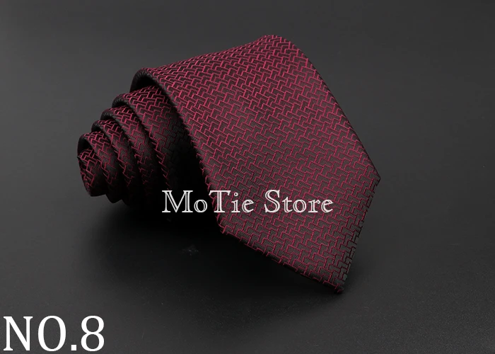 Classic Dots Neck Ties For Men Casual Suits Necktiie Gravatas Red Blue Mens 8cm Neckties For Business Wedding shirt Dress Tie