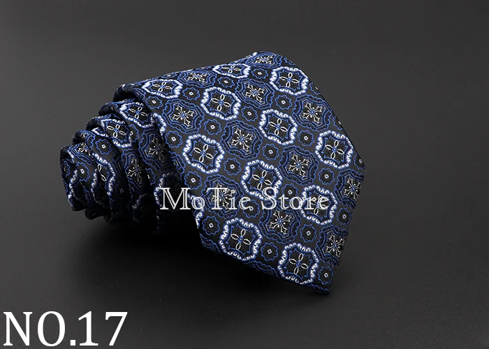 Classic Dots Neck Ties For Men Casual Suits Necktiie Gravatas Red Blue Mens 8cm Neckties For Business Wedding shirt Dress Tie
