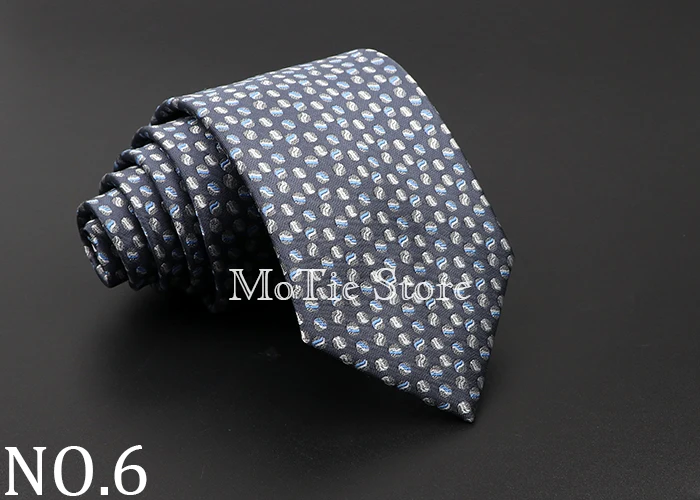 Classic Dots Neck Ties For Men Casual Suits Necktiie Gravatas Red Blue Mens 8cm Neckties For Business Wedding shirt Dress Tie