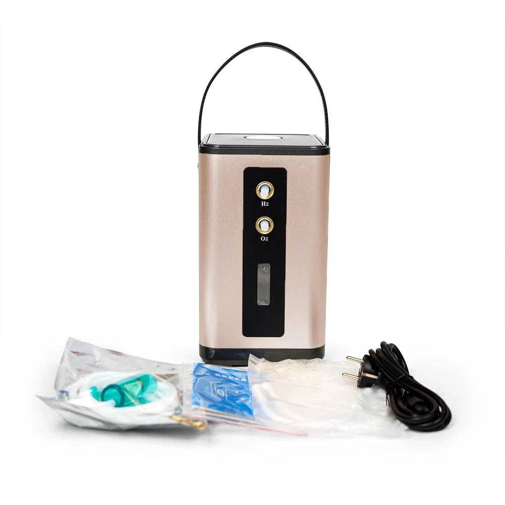 Suyzeko 450ml Oxygen Generator Hydrogen Inhalation Machine Hydrogen Molecular Water Generator Ionizer Inhaler Health Care
