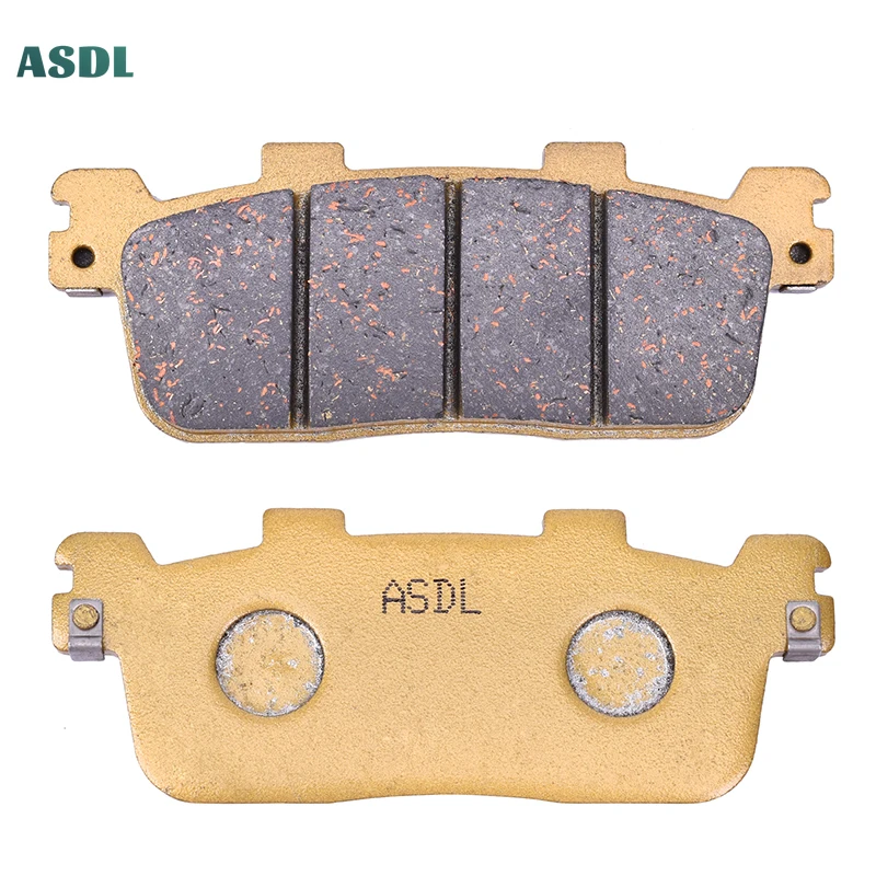 Motorcycle Front and Rear Brake Pads For KYMCO Downtown 125i 200i 300i Super Dink For KAWASAKI J125 SC125 J300 Ceramic Copper