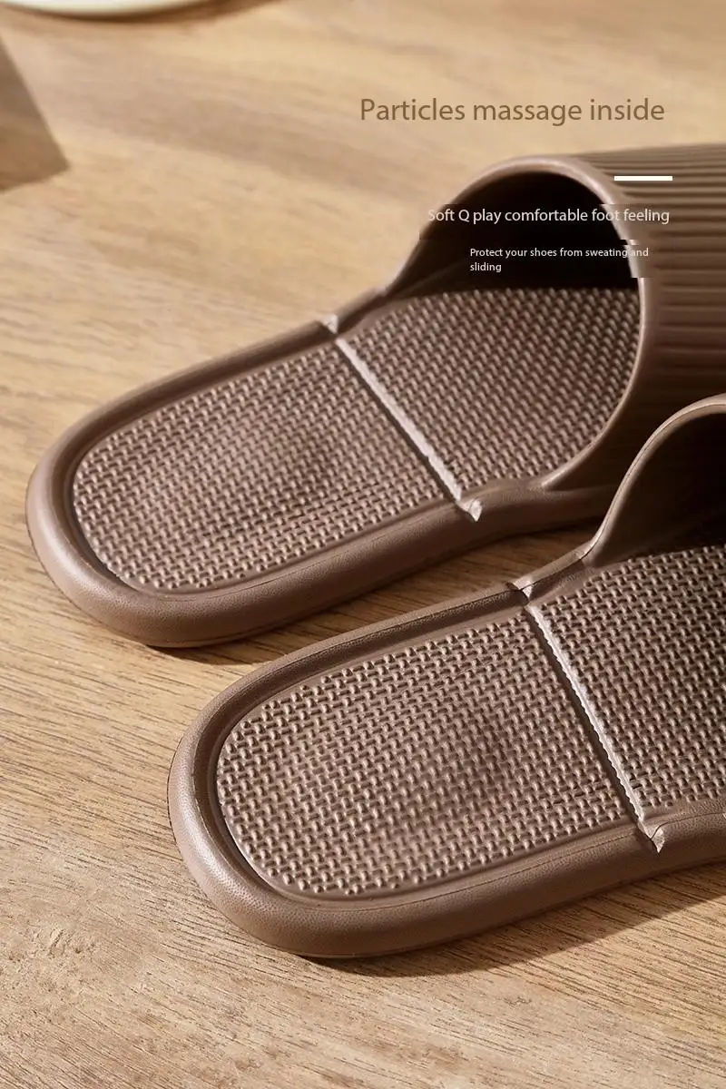 Bathroom House Slippers Leaking Quick-Drying Shower Slipper Light Weight Waterleaky Beach Flip Flops Women Swimming Slides