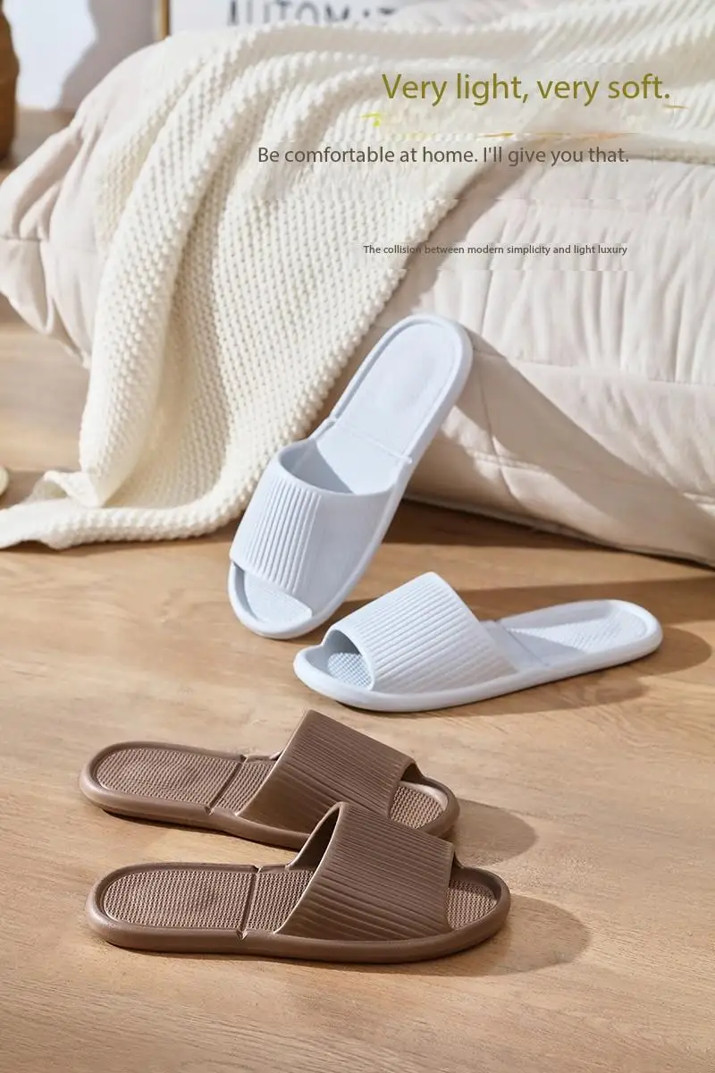 Bathroom House Slippers Leaking Quick-Drying Shower Slipper Light Weight Waterleaky Beach Flip Flops Women Swimming Slides