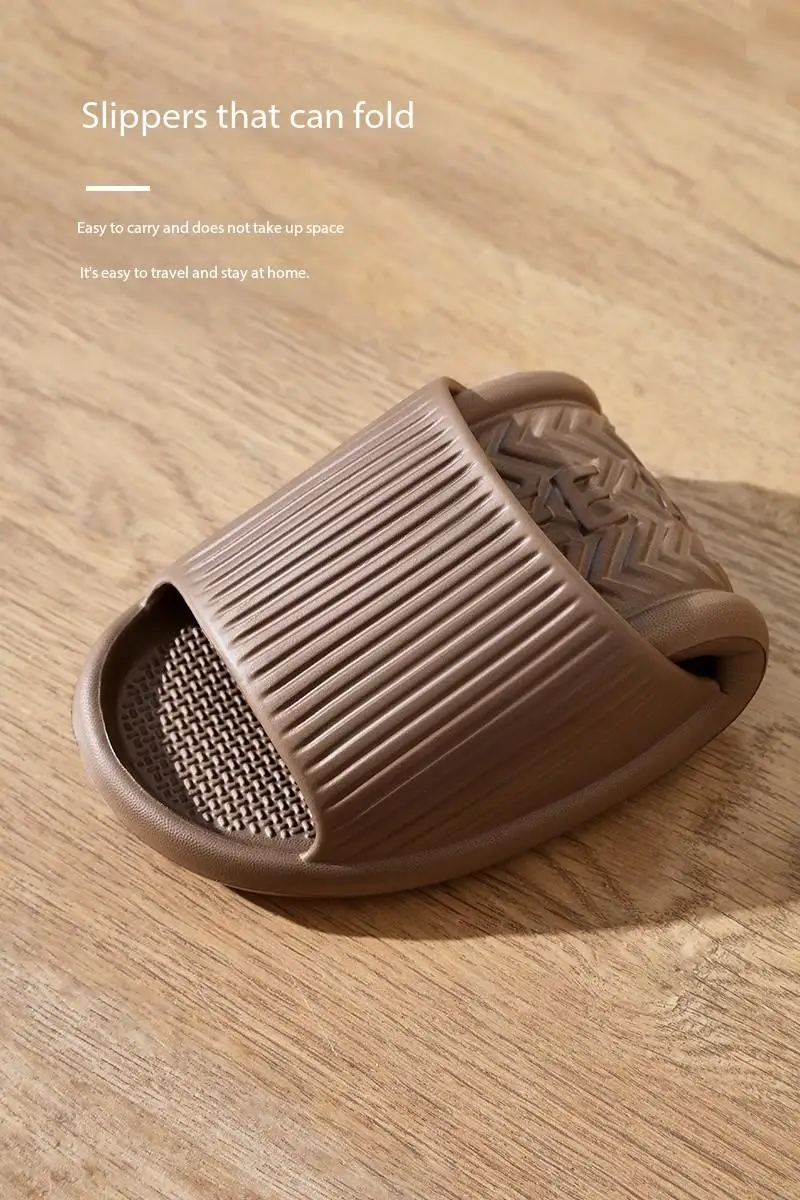 Bathroom House Slippers Leaking Quick-Drying Shower Slipper Light Weight Waterleaky Beach Flip Flops Women Swimming Slides