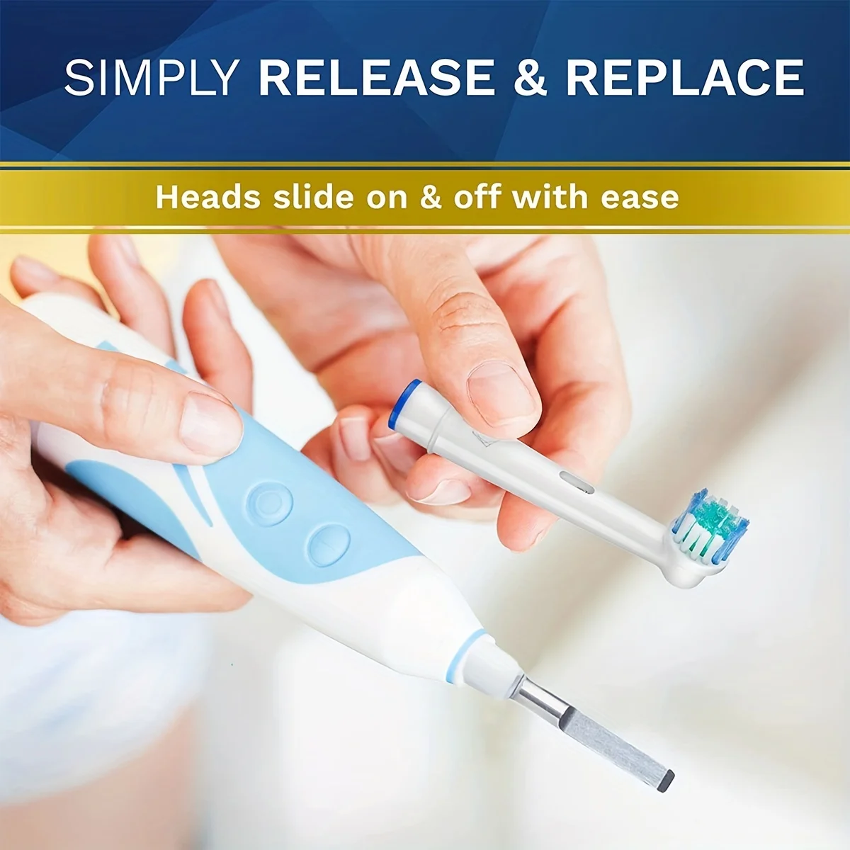 4/12/16/20 Replacement Brush Heads for Electric Toothbrushes, Suitable for Oral-B Braun Professional - Soft Hair Dental Care