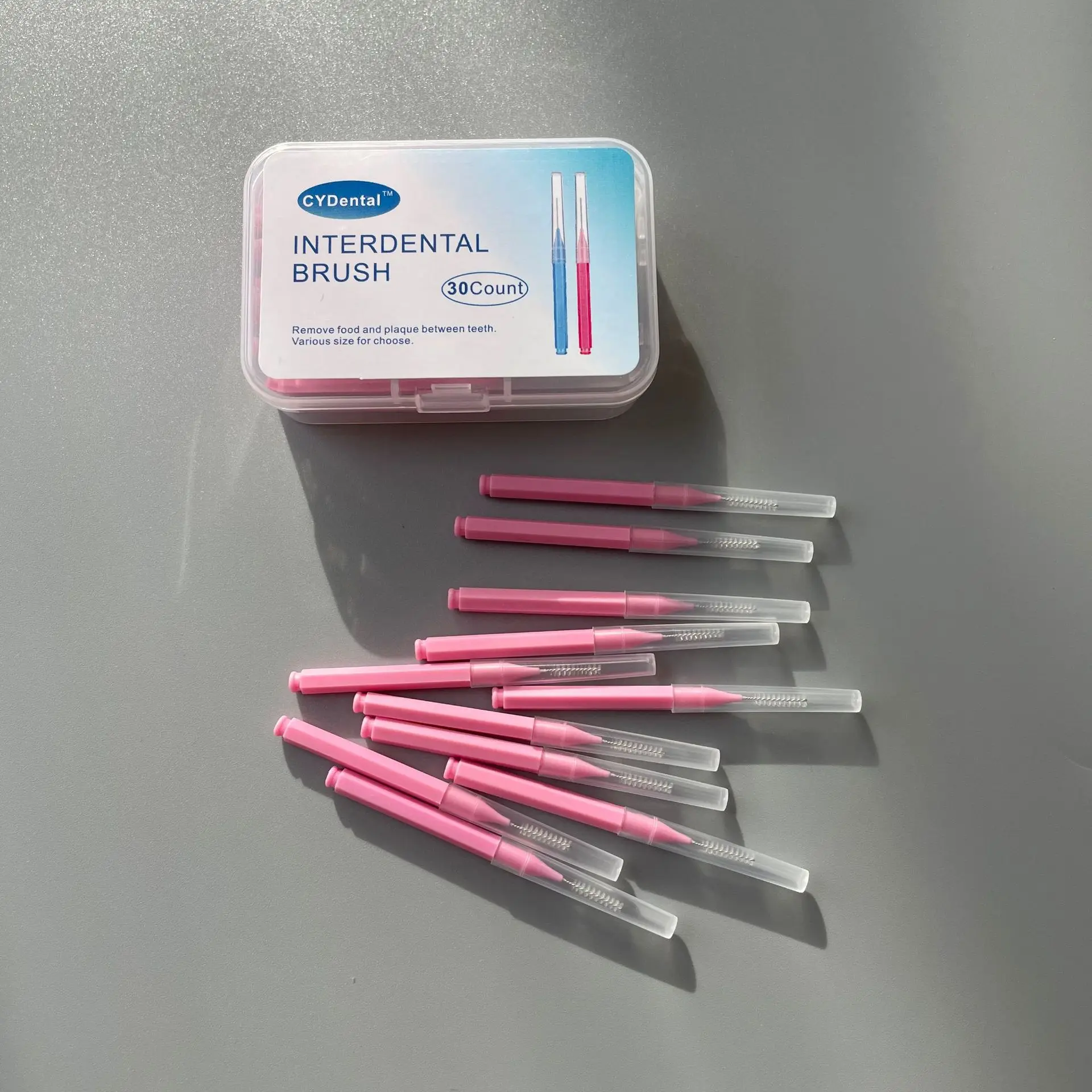 30Pcs Interdental Brushes Health Care Teeth Whitening Interdental Cleaners Orthodontic Dental Tooth Brush Oral Hygiene Tool