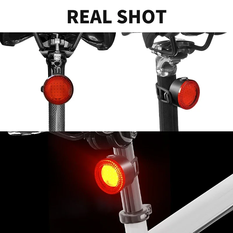 BUCKLOS Bicycle COB Light Set USB Charging High Visibility Taillight 500lm MTB Road Bike Light Lamp Cycling Accessories
