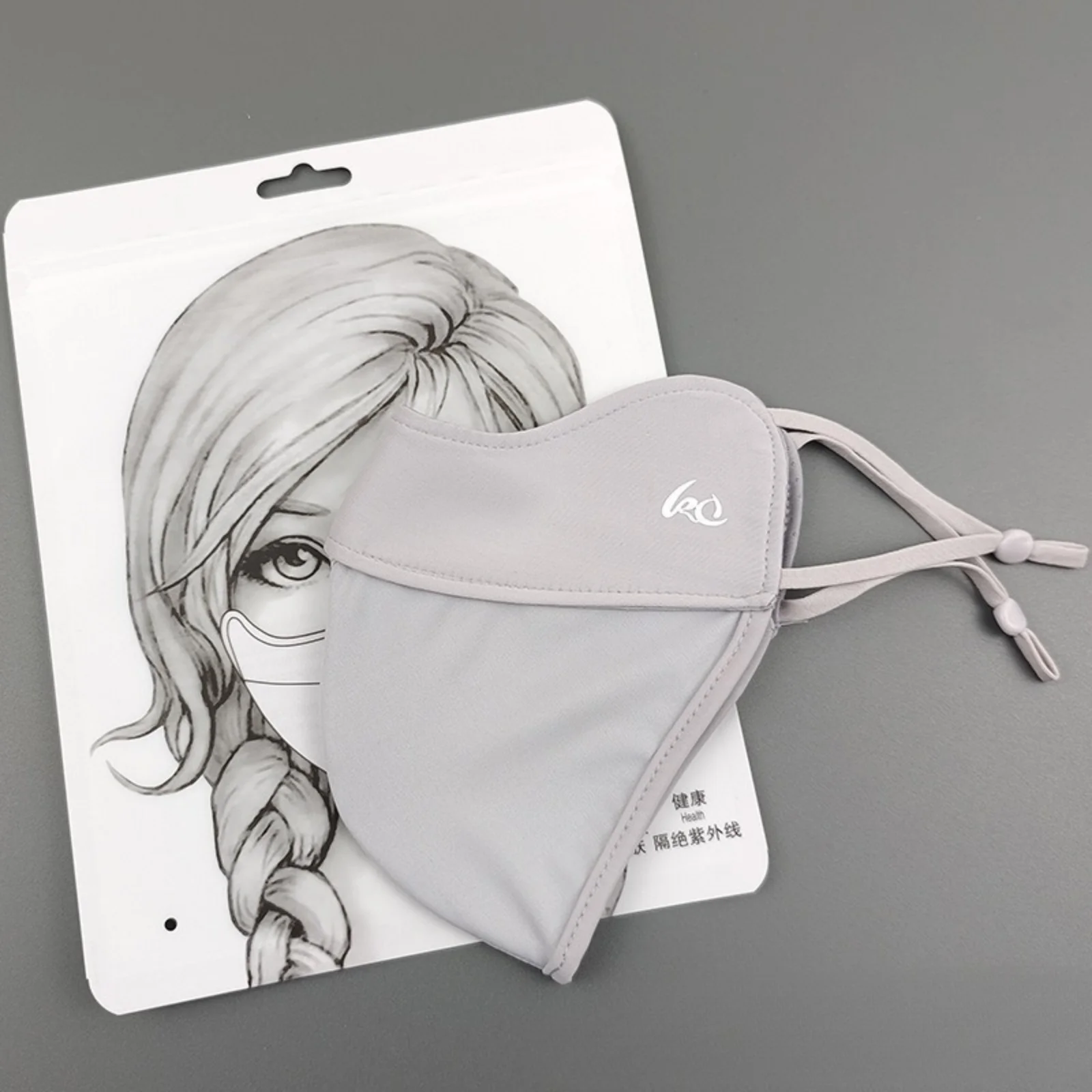 2026 NewThin Sunscreen Face Scarf Ice Silk Mask Summer Cover Veil Eye Protection Gini Golf