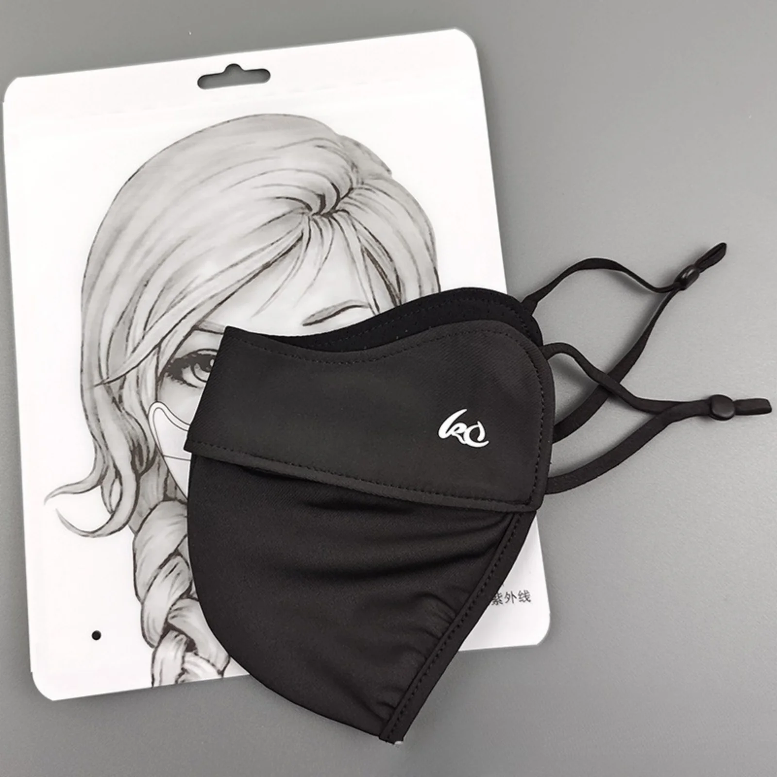 2026 NewThin Sunscreen Face Scarf Ice Silk Mask Summer Cover Veil Eye Protection Gini Golf