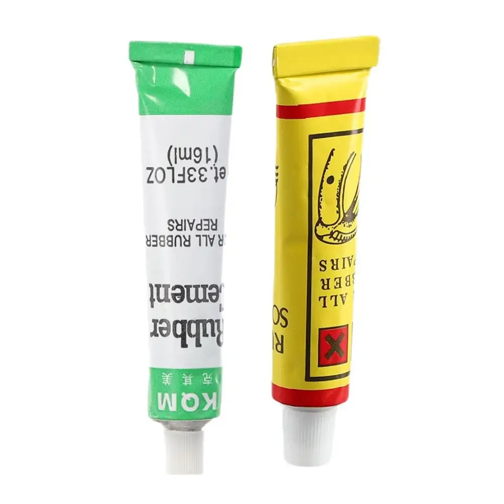 Bike Tire Patch Kit - Instant Puncture Repair Glue & Rubber Cement for Bicycle Inner Tube Tires