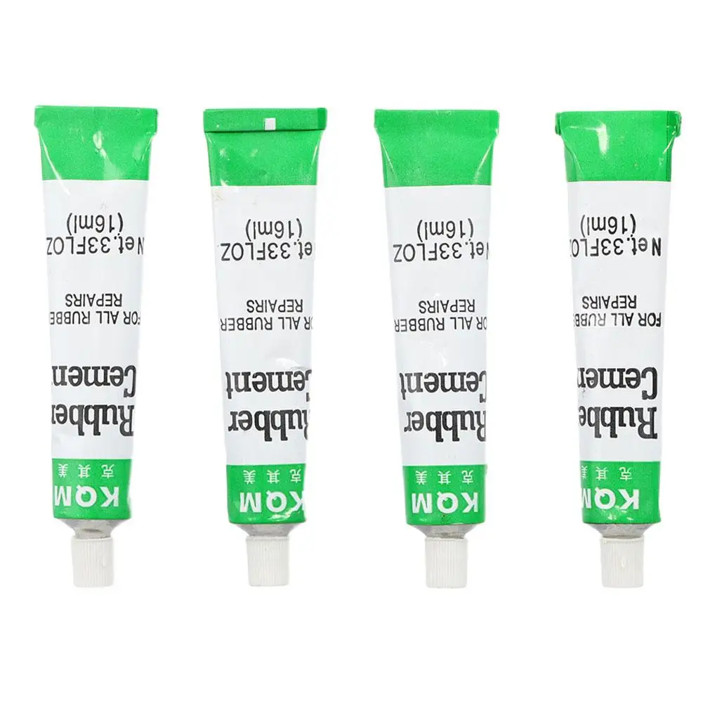 Bike Tire Patch Kit - Instant Puncture Repair Glue & Rubber Cement for Bicycle Inner Tube Tires