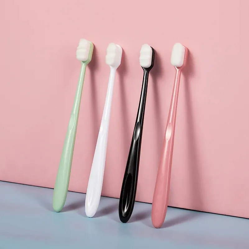 Adult Toothbrush Ultra Soft-bristled Toothbrush Nano Toothbrush for Sensitive Gums Extra Toothbrushes Sensitive Teeth