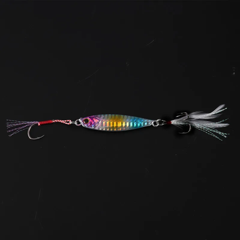Shore Cast Fishing Lure Slow Shaking Jigbait 7g/10g/15g/20g/25g/30g/40g/60g Jig Artificial Metal Lure Bait 1 Piece Sale