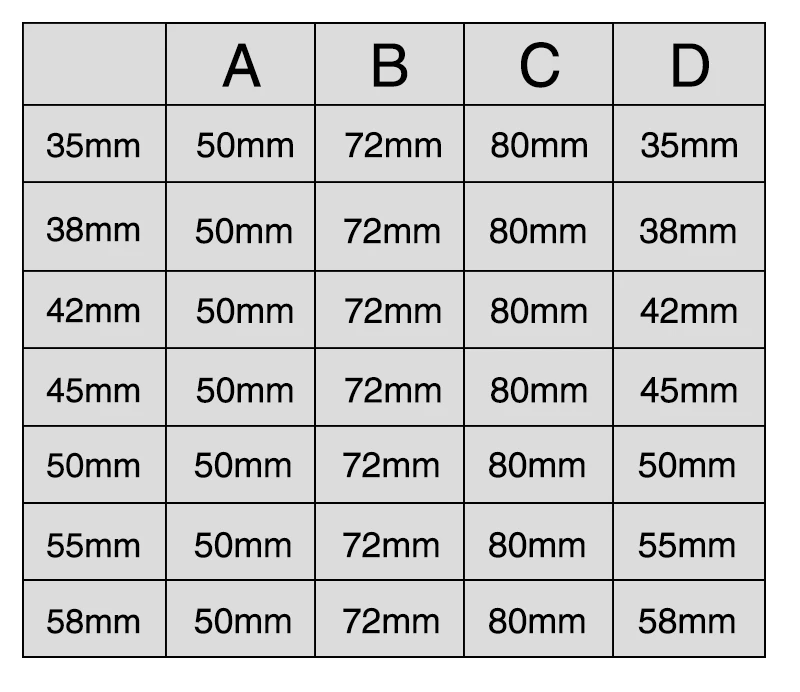 ZSDTRP Universal 35/38/42/45/50/55/58mm Motorcycle Air Filter Intake Pipe for 50cc 110cc 125cc 250cc ATV Dirt Bike Accessories
