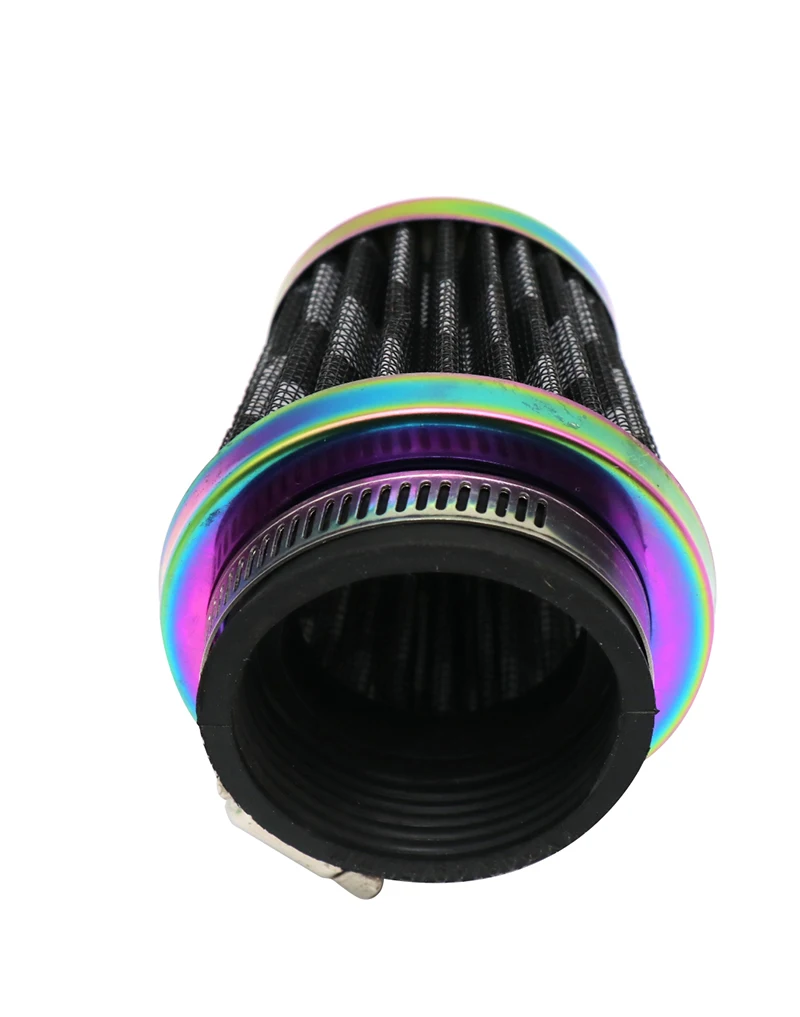 ZSDTRP Universal 35/38/42/45/50/55/58mm Motorcycle Air Filter Intake Pipe for 50cc 110cc 125cc 250cc ATV Dirt Bike Accessories