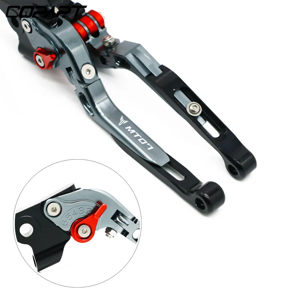 Handle Brake Clutch For YAMAHA MT-07 MT 07 MT-09 MT07 MT 09 FZ-07 2014-2023 Motorcycle Accessories Folding Brake Clutch Levers