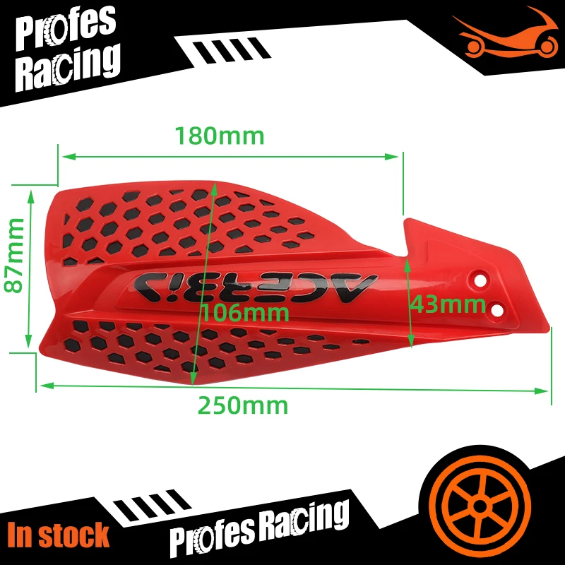 Motocross ATV 22mm Handguard 10 Colors Handbar Protector Protection For Motorcycle Dirt Pit Bike Quads with Hand Guards Enduro