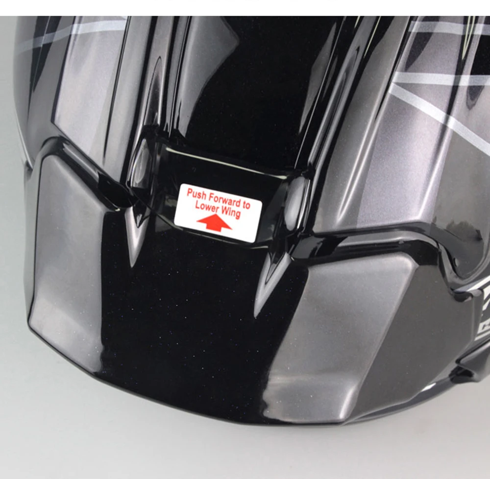 For ARAI RX7X RX-7X RX7V EVO Chaser-X CORSAIR-X RX7 RR5 Motorcycle Rear Trim Helmet Spoiler Helmet Spoiler Accessories