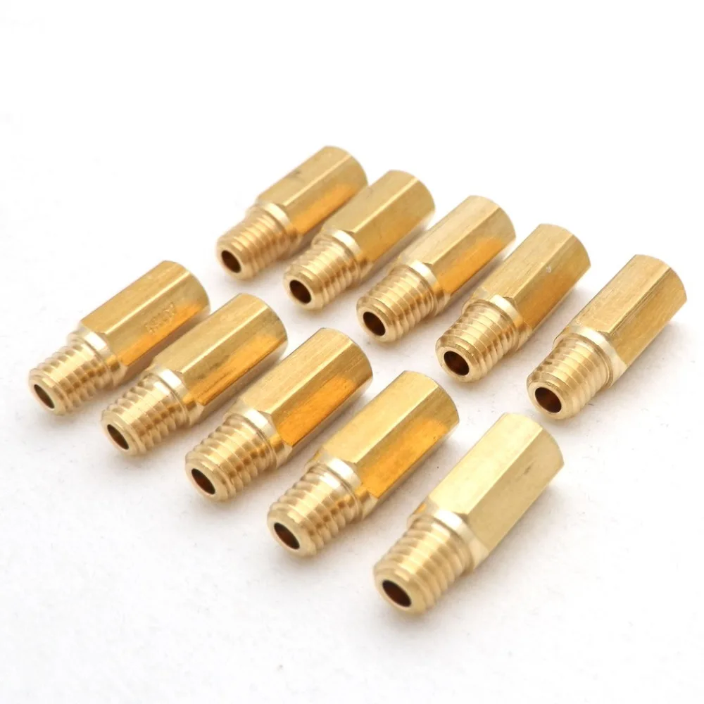 10pcs PWK PWM Jet Motorcycle Carburetor Main Jets Slow Pilot Jets For Keihin OKO CVK NSR KSR Carb Set Injector Nozzle Carburador