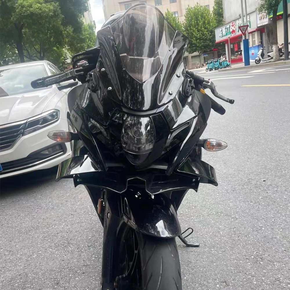 Motorcycle Fairing Parts Universal Aerodynamic Wing Kit Fixed Winglet Fairing Wing For KAWASAKI For Honda For Yamaha For BMW
