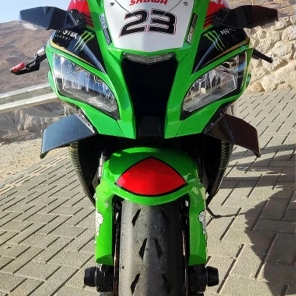 Motorcycle Fairing Parts Universal Aerodynamic Wing Kit Fixed Winglet Fairing Wing For KAWASAKI For Honda For Yamaha For BMW