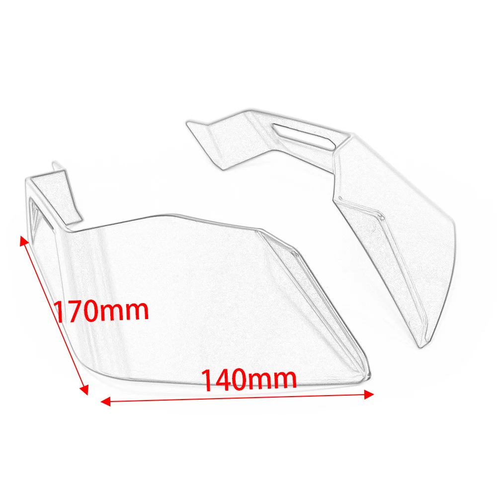 Motorcycle Fairing Parts Universal Aerodynamic Wing Kit Fixed Winglet Fairing Wing For KAWASAKI For Honda For Yamaha For BMW