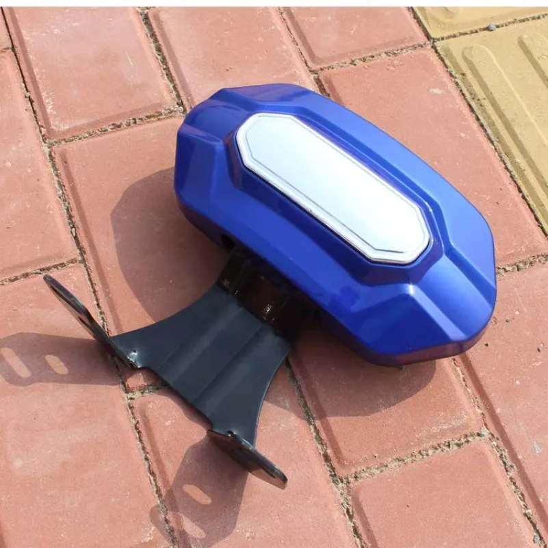 Universal Motorbike Drivers Backrest Stainless Steel Durable Back Rest Pad Passenger Seat Cushion Motorcycle Parts Accessories