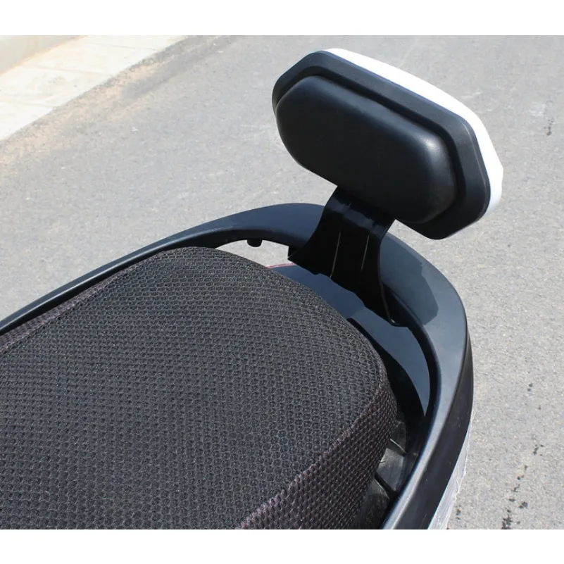 Universal Motorbike Drivers Backrest Stainless Steel Durable Back Rest Pad Passenger Seat Cushion Motorcycle Parts Accessories