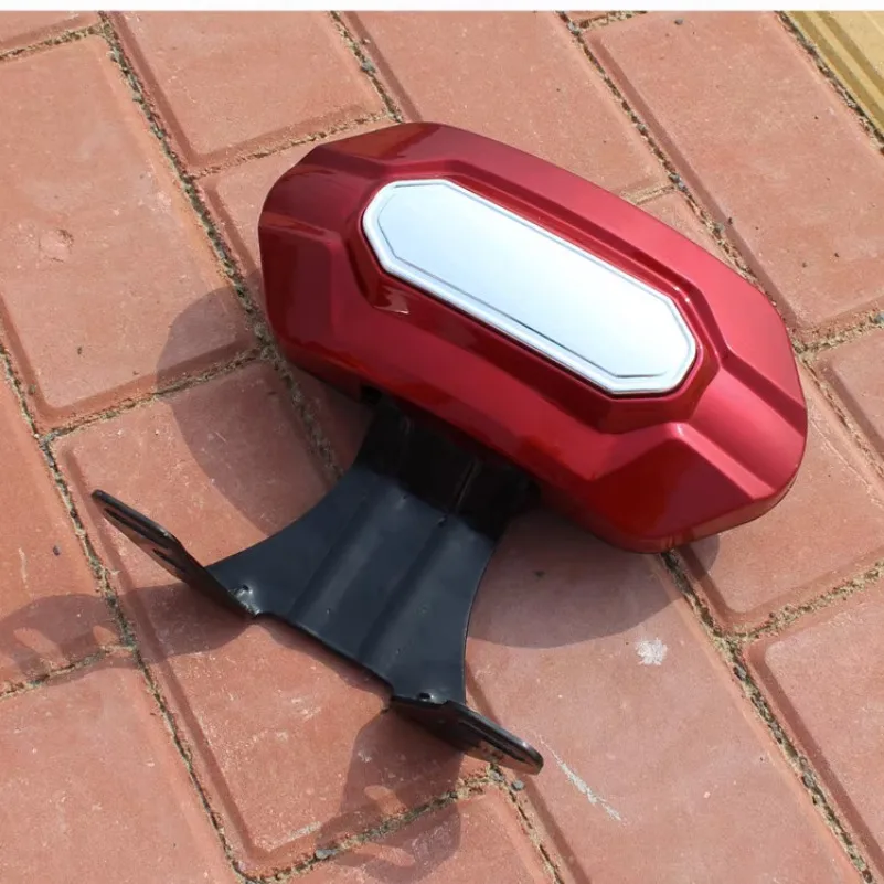 Universal Motorbike Drivers Backrest Stainless Steel Durable Back Rest Pad Passenger Seat Cushion Motorcycle Parts Accessories