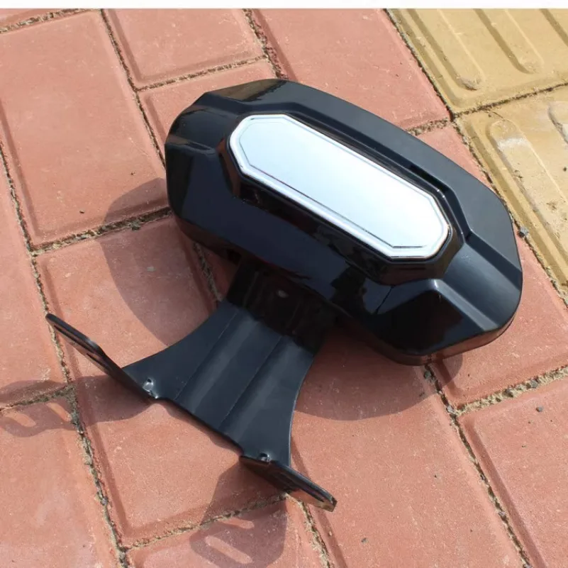 Universal Motorbike Drivers Backrest Stainless Steel Durable Back Rest Pad Passenger Seat Cushion Motorcycle Parts Accessories