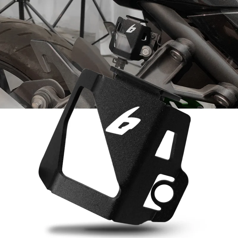For Yamaha r6 YZF R6 YZF-R6 2010-2020 R6 2021 2022-2025 2026 CNC Aluminum Alloy Rear Brake Tank Protection Cover Accessories