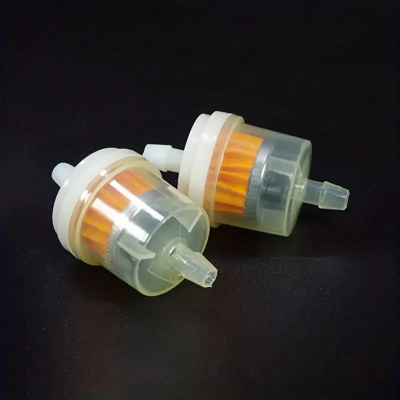 6/1pcs Universal Gasoline Gas Fuel Gasoline Oil Filter for Motorcycle Moped Scooter Motocross Gasoline Fuel Filter Accessories