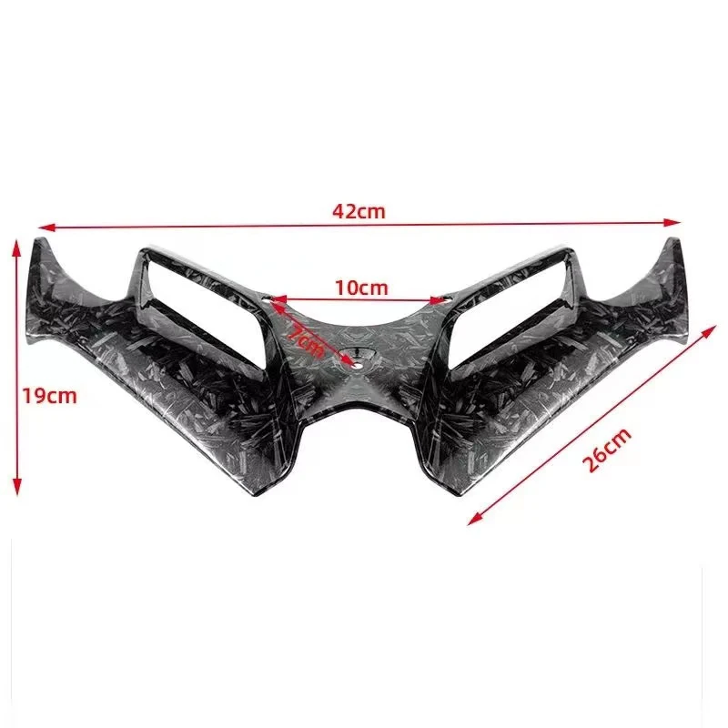 Motorcycle Winglet Aerodynamic Wing Kit Spoiler Motor Accessories For KawasakiNinja 300 Ninja250 NINJA300/250 EX300 2013-2017