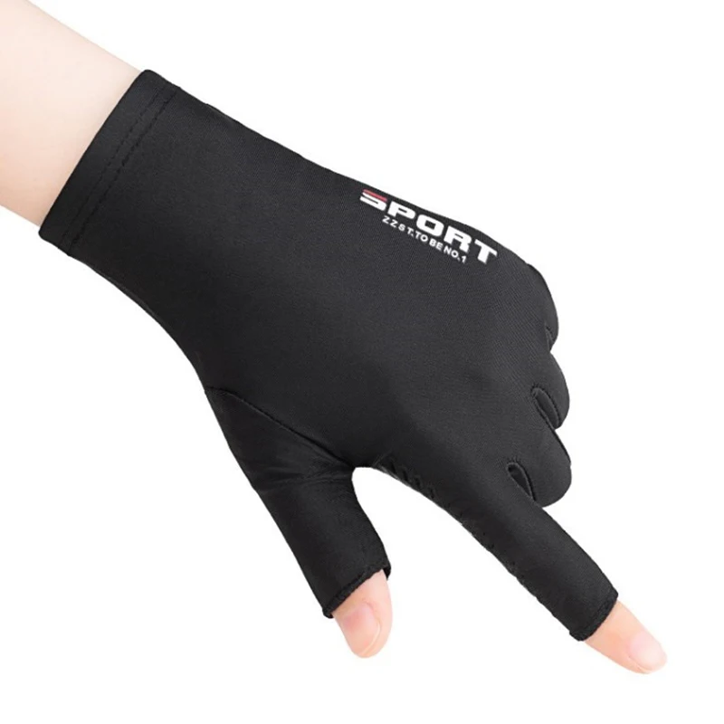 1 Pair Summer Breathable Men's Gloves Ice Silk Sun Proction Motorcycle Driving Glove Full Finger Moto Bike Gloves Cycling Glove