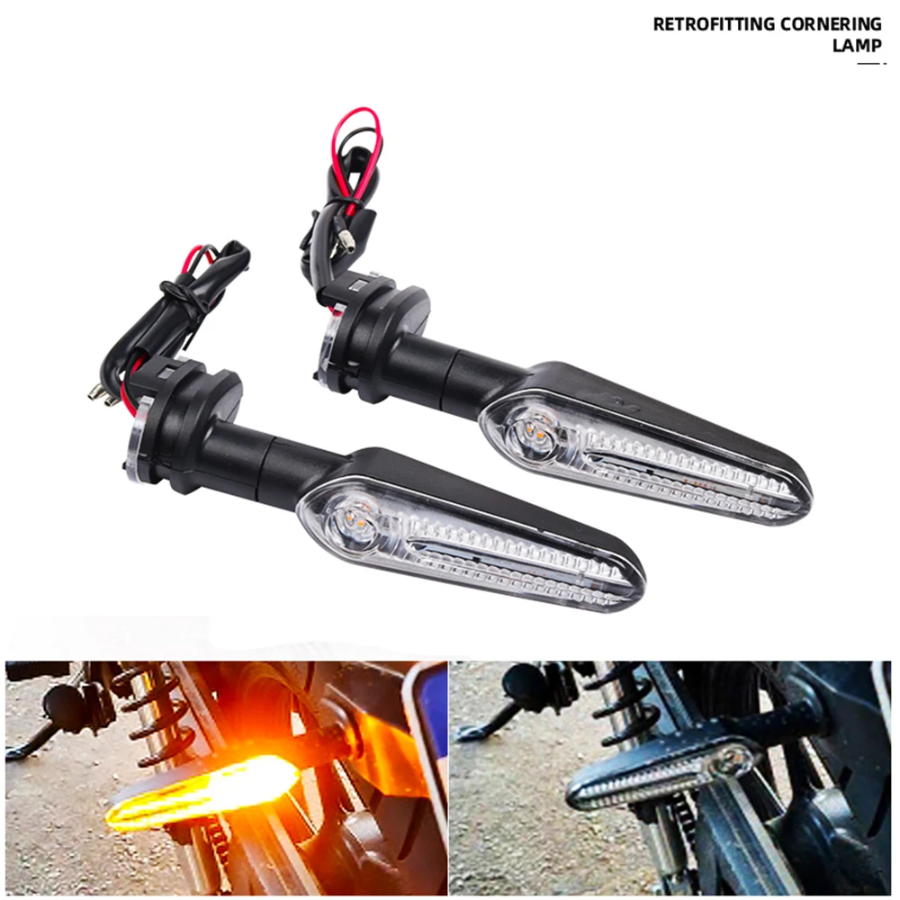 For YAMAHA YZF R7 R9 R25 R125 Motorcycle Accessories Front Rear LED Turn Signal Light Indicator Directional Flasher Blinker Lamp