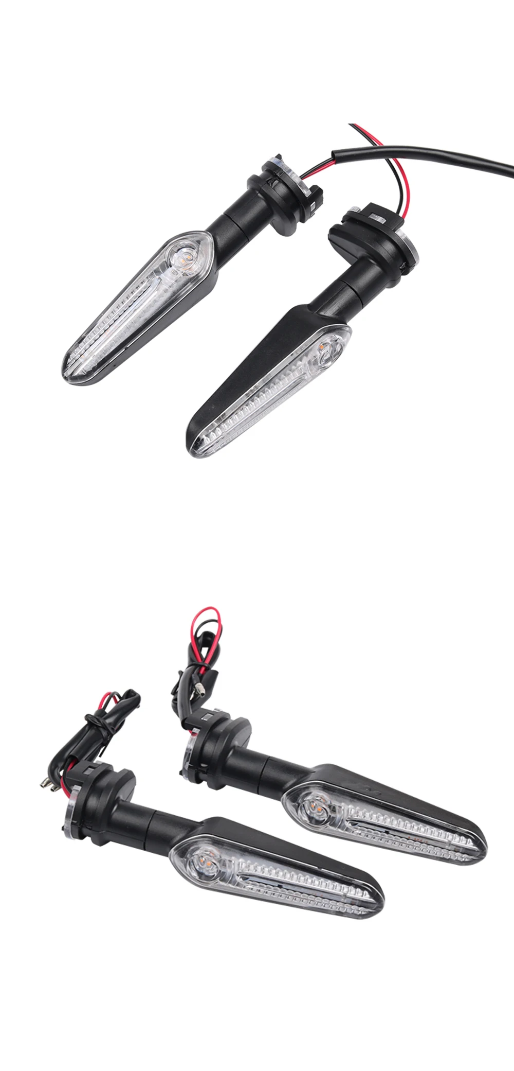 For YAMAHA YZF R7 R9 R25 R125 Motorcycle Accessories Front Rear LED Turn Signal Light Indicator Directional Flasher Blinker Lamp