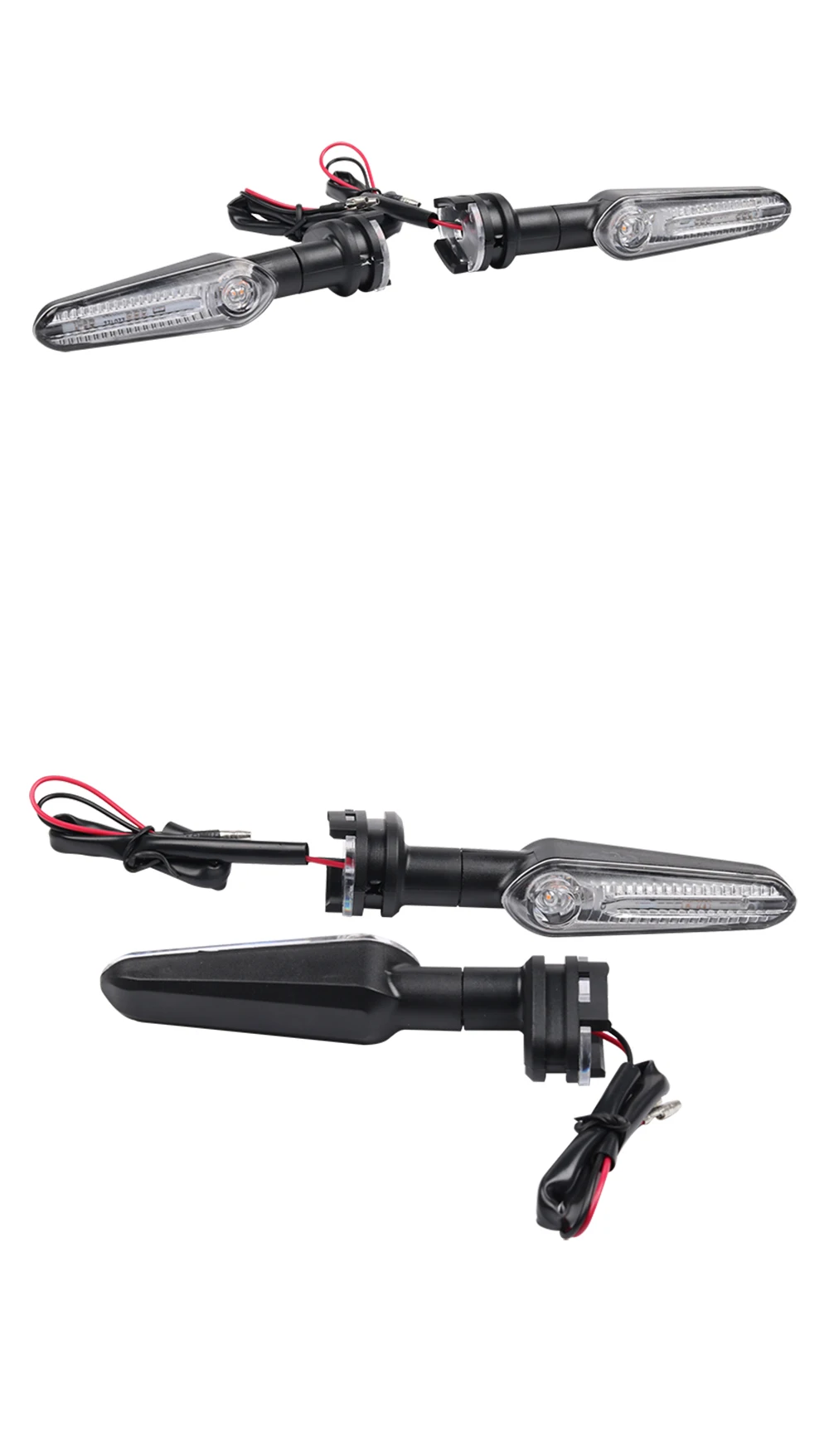 For YAMAHA YZF R7 R9 R25 R125 Motorcycle Accessories Front Rear LED Turn Signal Light Indicator Directional Flasher Blinker Lamp