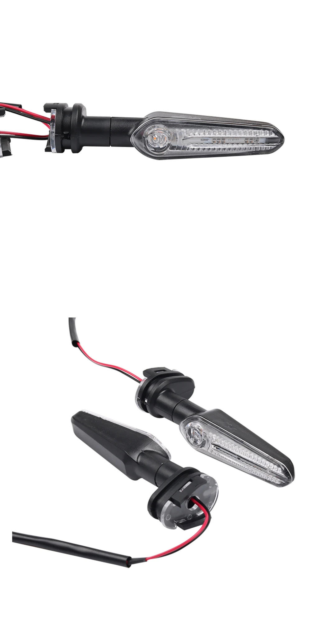 For YAMAHA YZF R7 R9 R25 R125 Motorcycle Accessories Front Rear LED Turn Signal Light Indicator Directional Flasher Blinker Lamp