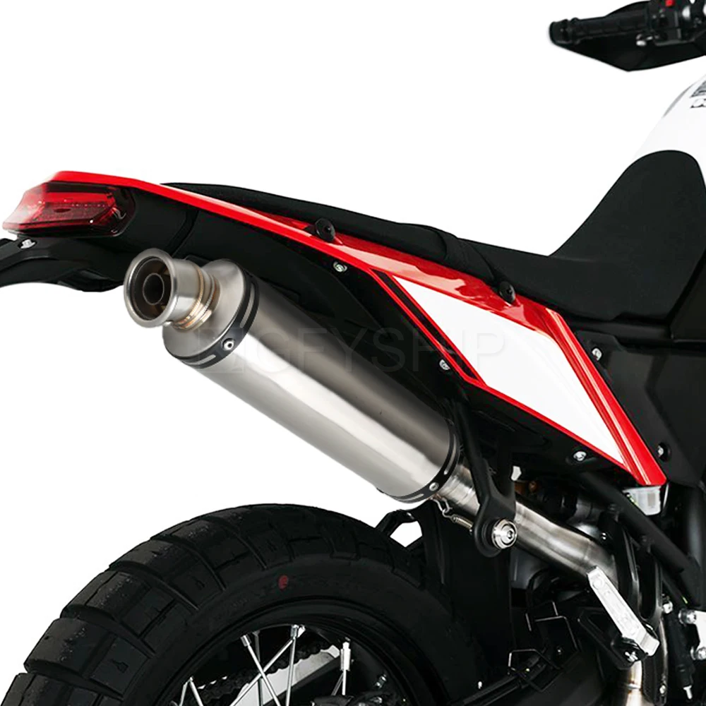 For Yamaha Tenere 700 2019 to 2022 2023 2024 2025 T7 T700 XTZ 690 Escape Slip-on Motorcycle High Position Exhaust Muffler Pipe